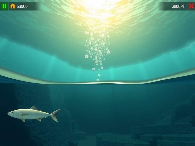 Aqua World Expedition gameplay screenshot showing underwater exploration